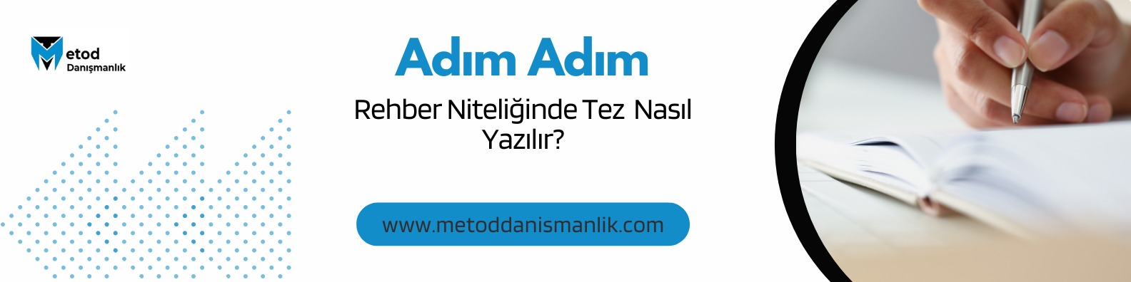 Tez Nasıl Yazılır? Görseli